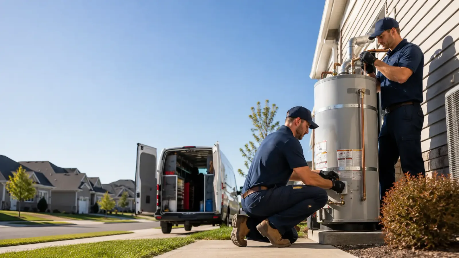 Water Heater Installation in Stockport, OH